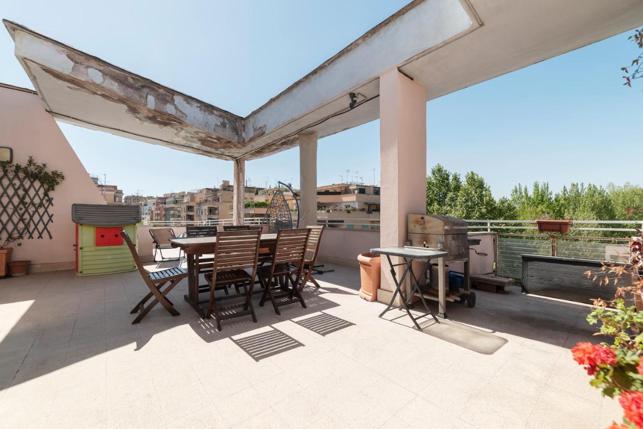 Piazza Bologna Terrace Apartment Roma Exterior foto